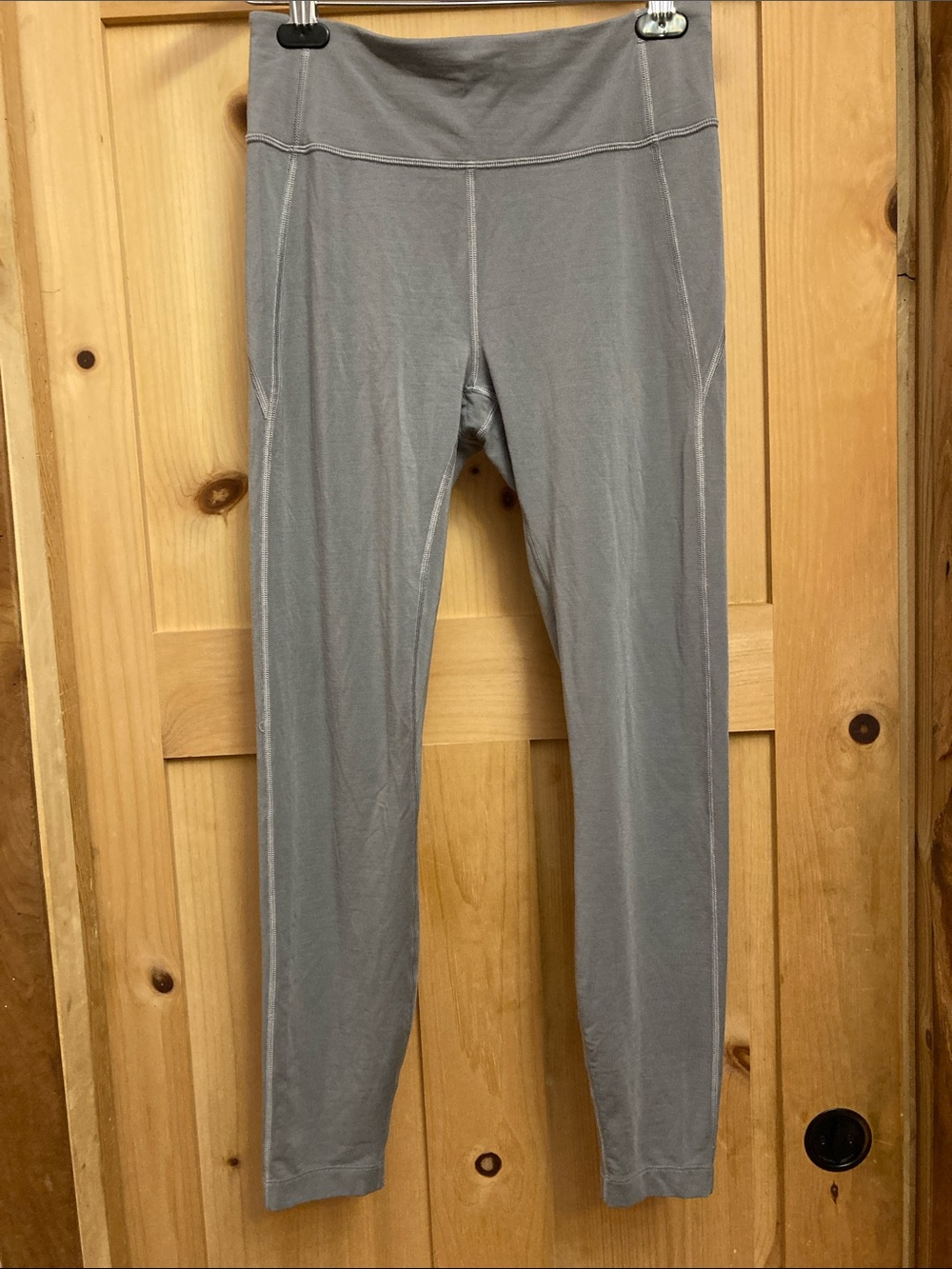 allbirds Gray Merino Wool Blend High-Rise Performance Leggings